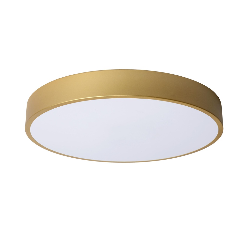 Lucide PlafonniereUnar Ø 39,5cm - 2700K - goud - 79185/40/02